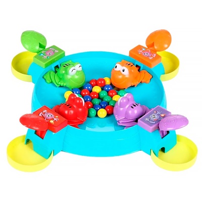 Настольная игра Покорми лягушек Наша игрушка 707-35